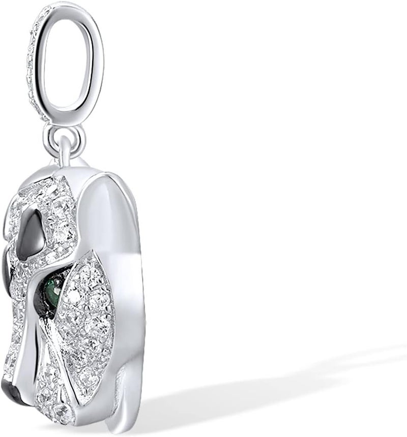 Santuzza 925 Sterling Silver Animal Gemstone Pendant for Women - Image 2